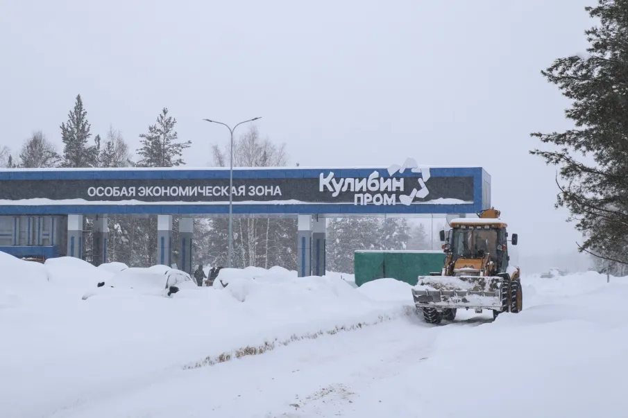 Строительная готовность инфраструктуры на госплощадке  ОЭЗ «Кулибин» в Дзержинске достигла 70%